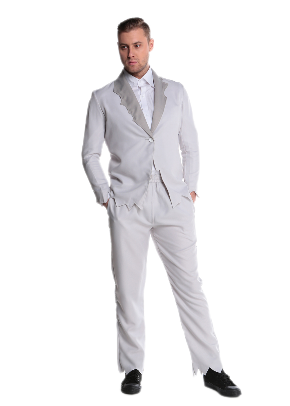 F1735 halloween zombie bridegroom costume,it comes with coat,tshirt,panty